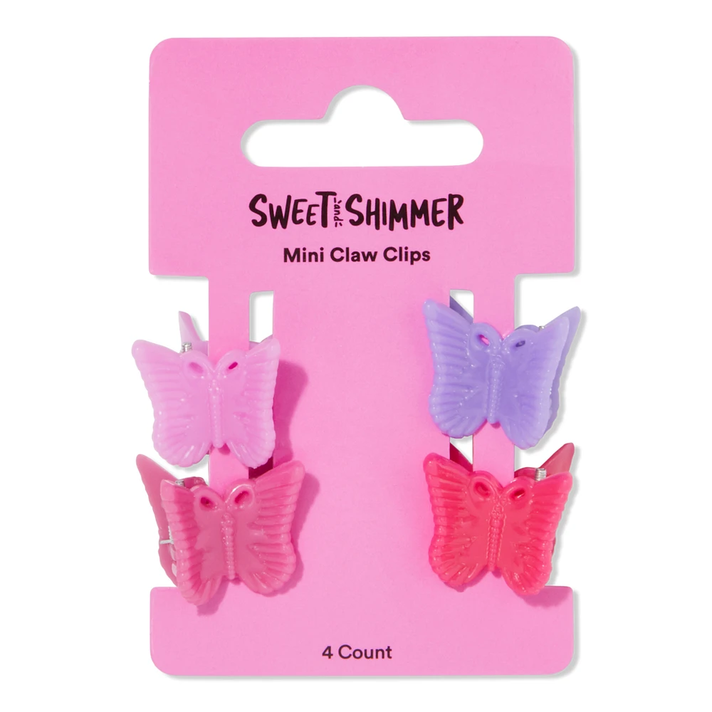 Sweet & Shimmer Mini Claw Clips