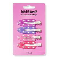 Sweet & Shimmer Creaseless Hair Clips