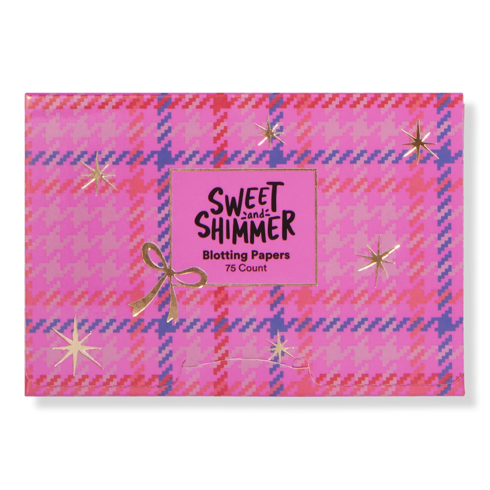 Sweet & Shimmer Oil Blotting Sheets