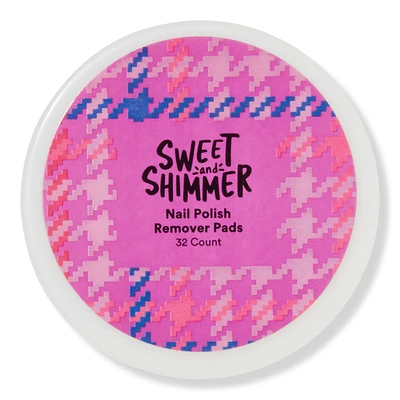 Sweet & Shimmer Nail Polish Remover Pads