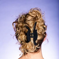 Thick Hair Mega Curly Claw Clip - Black