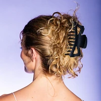 Thick Hair Extra Grip Claw Clip - Black