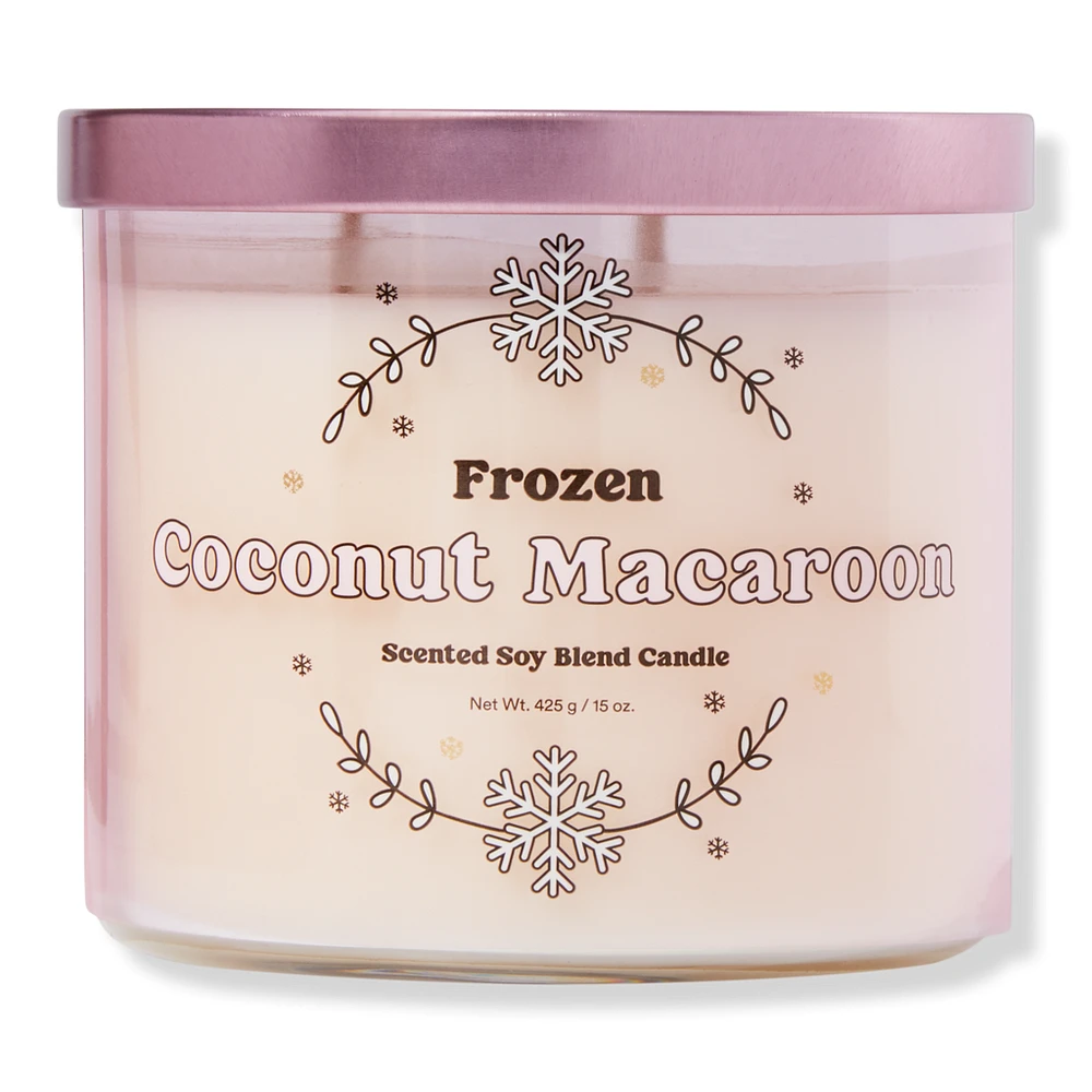 ULTA Beauty Collection Frozen Coconut Macaroon Soy Blend Candle