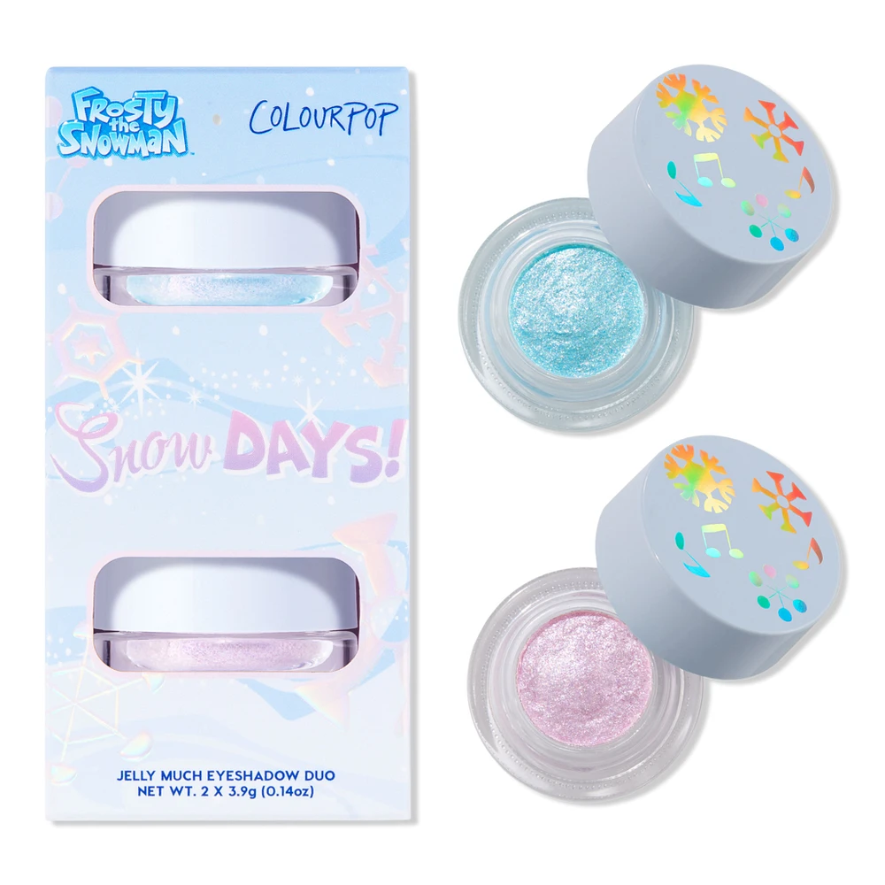 Frosty the Snowman x ColourPop Snow Days! Jelly Much Gel Eyeshadow Duo