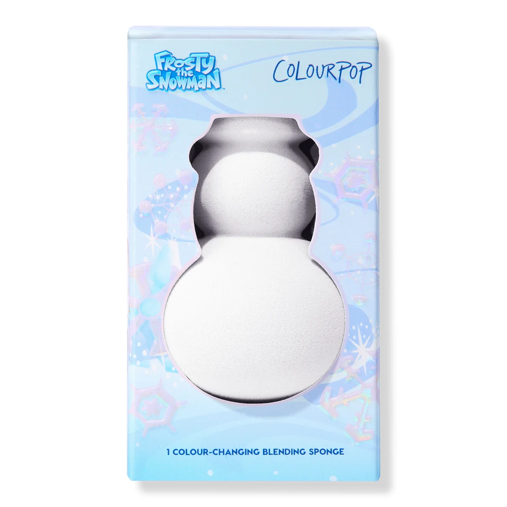 Frosty the Snowman x ColourPop Colour-Changing Blending Sponge