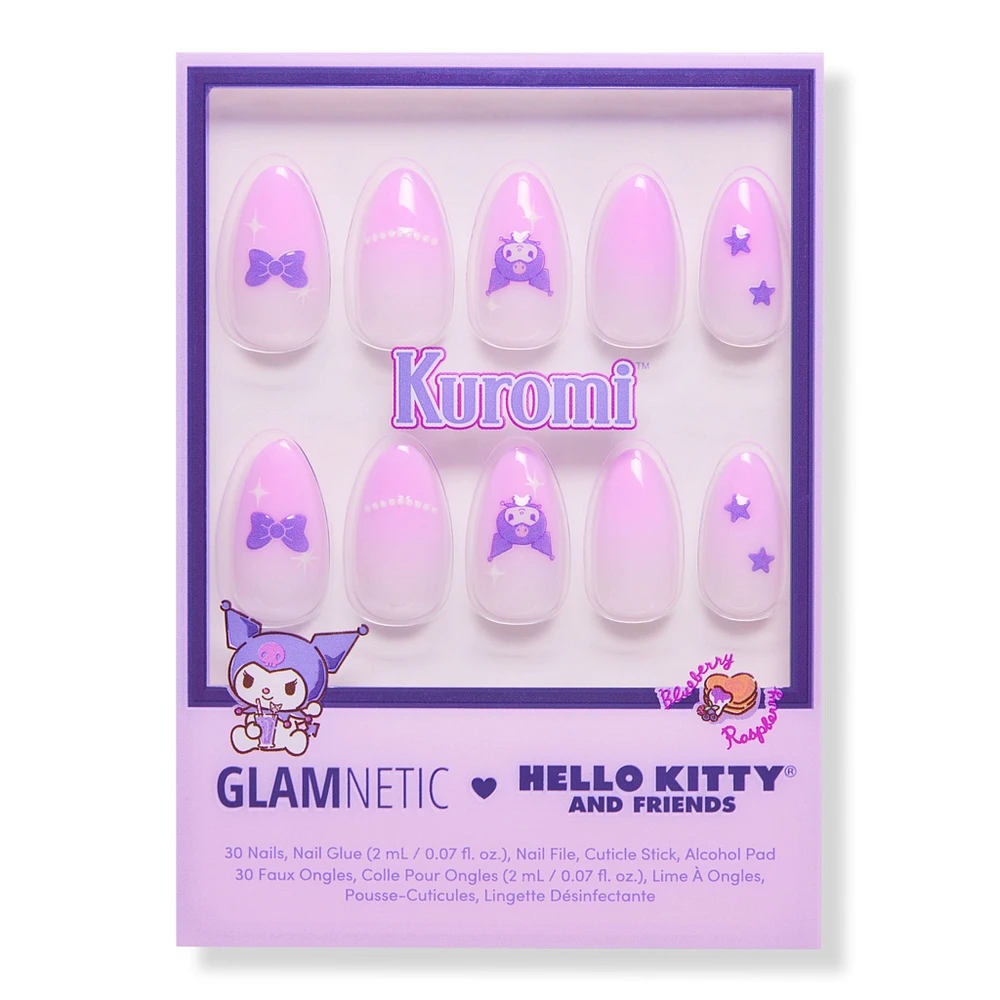 Glamnetic Kuromi Press-On Nails