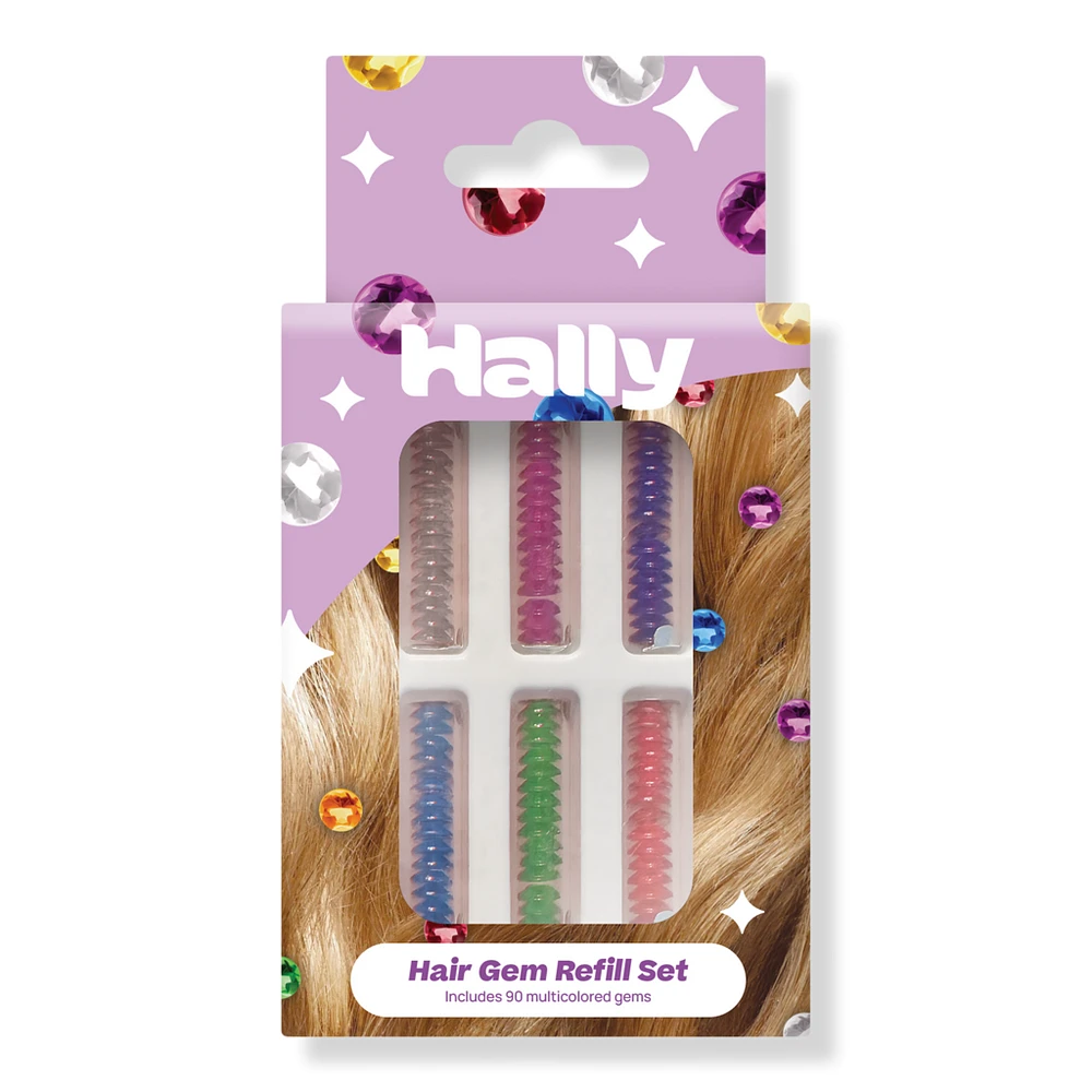 HALLY Gem Pen Hair Gem Refill Set