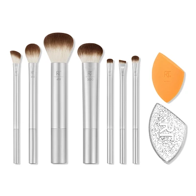 Real Techniques Midnight Merry Limited Edition Brush + Sponge Set