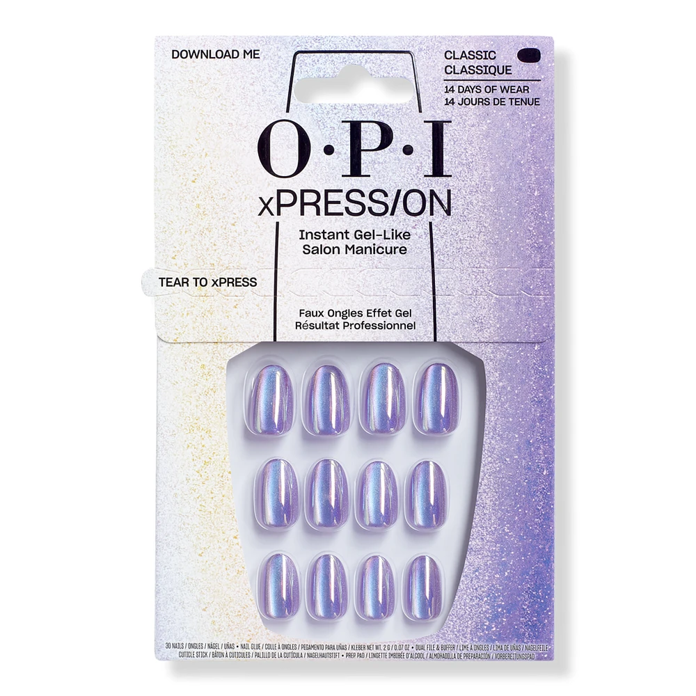 OPI xPRESS/ON Metallic Mega Mix Press On Nails Collection