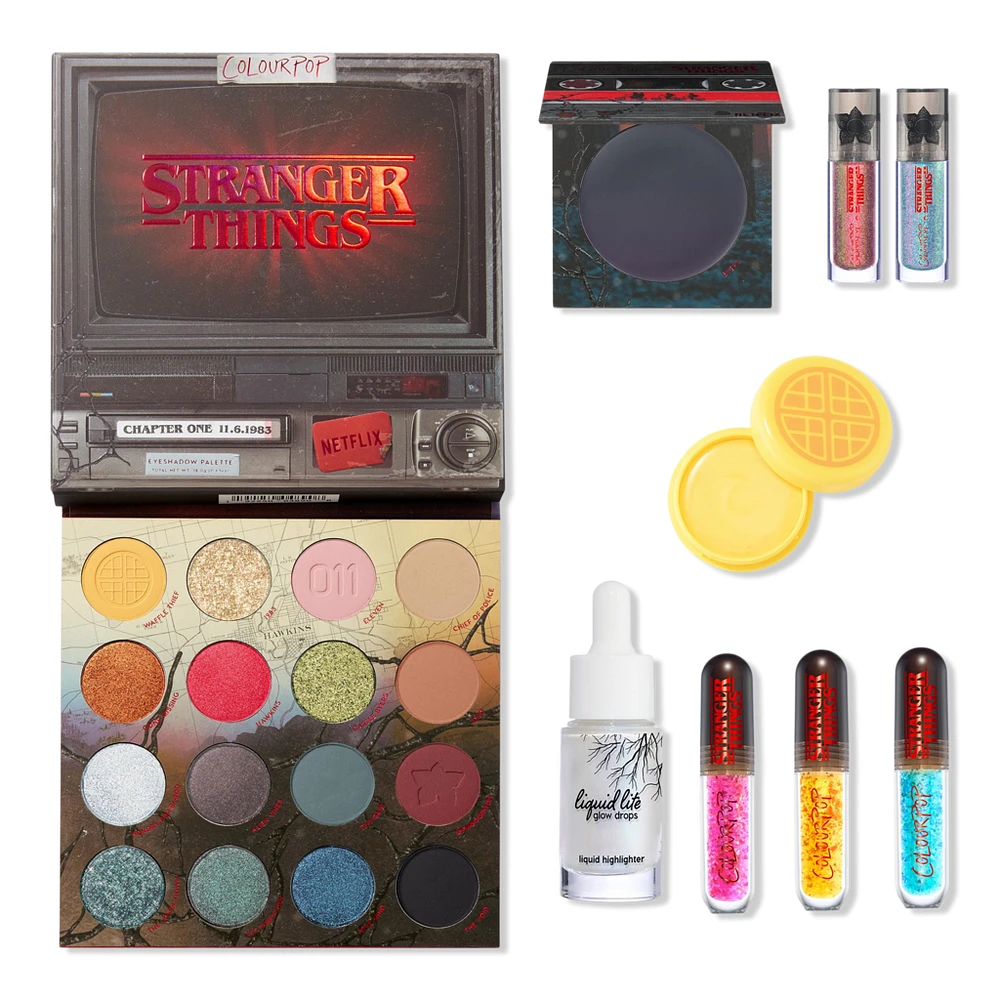 ColourPop x Stranger Things Full Collection