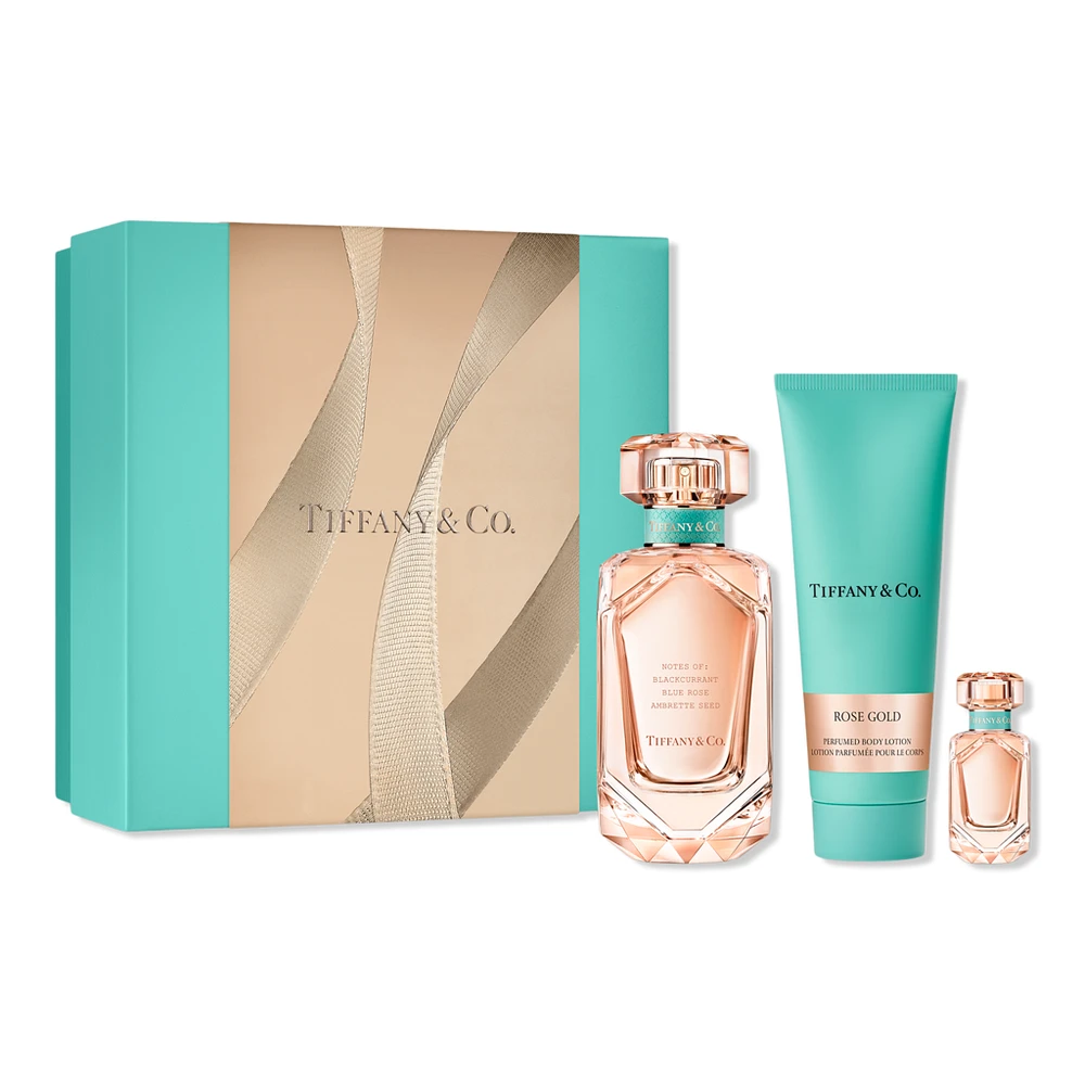 Tiffany & Co. Rose Gold Eau de Parfum 3-Piece Holiday Gift Set