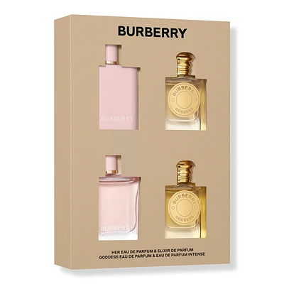 Her & Burberry Goddess 4-Piece Mini Holiday Gift Set