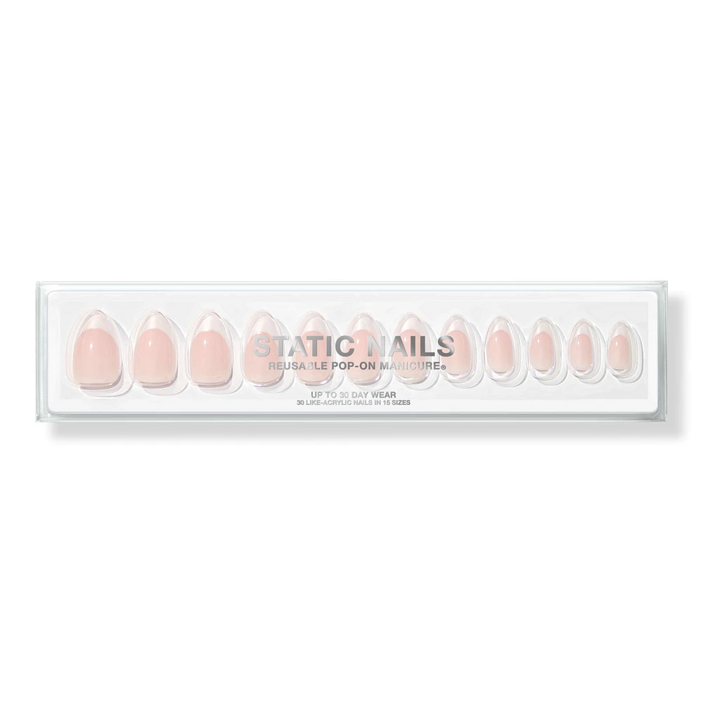 Static Nails Quiet Luxury Like-Acrylic Reusable Pop-On Manicures