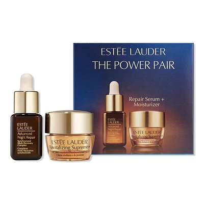 Estee Lauder The Power Pair Serum + Moisturizer Mini Set