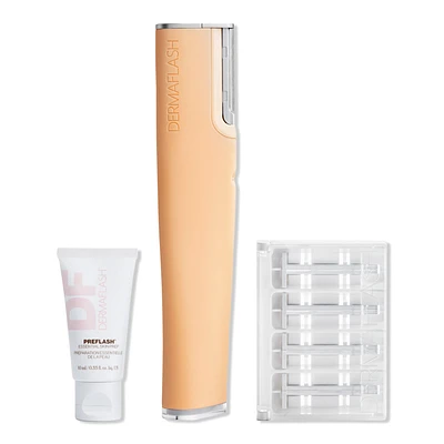 DERMAFLASH LUXE+ Advanced Sonic Dermaplaning + Peach Fuzz Removal