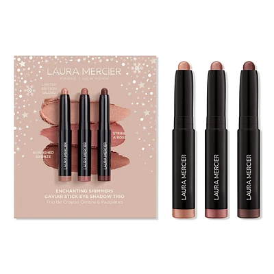 Laura Mercier Enchanting Shimmers Mini Caviar Stick Eyeshadow Trio