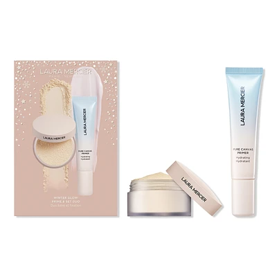 Laura Mercier Winter Glow Prime & Set Duo