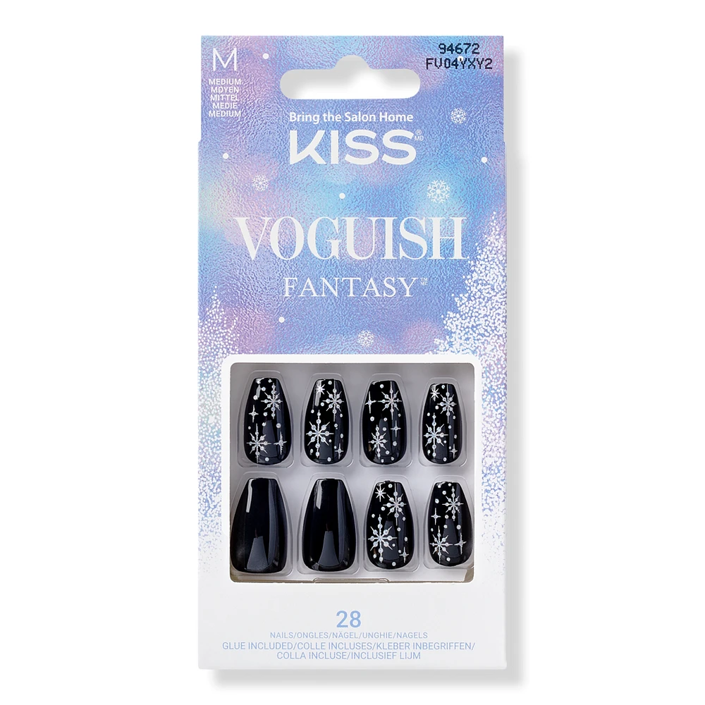 Kiss The Merriest Voguish Fantasy Holiday Press-On Nails