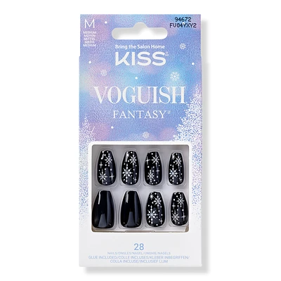 Kiss The Merriest Voguish Fantasy Holiday Press-On Nails