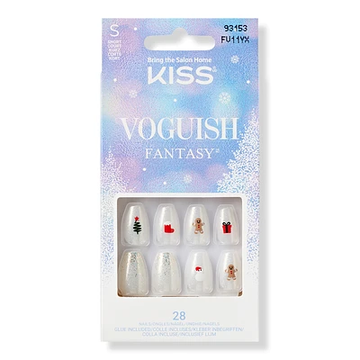 Kiss Fancy Elves Voguish Fantasy Holiday Press-On Nails