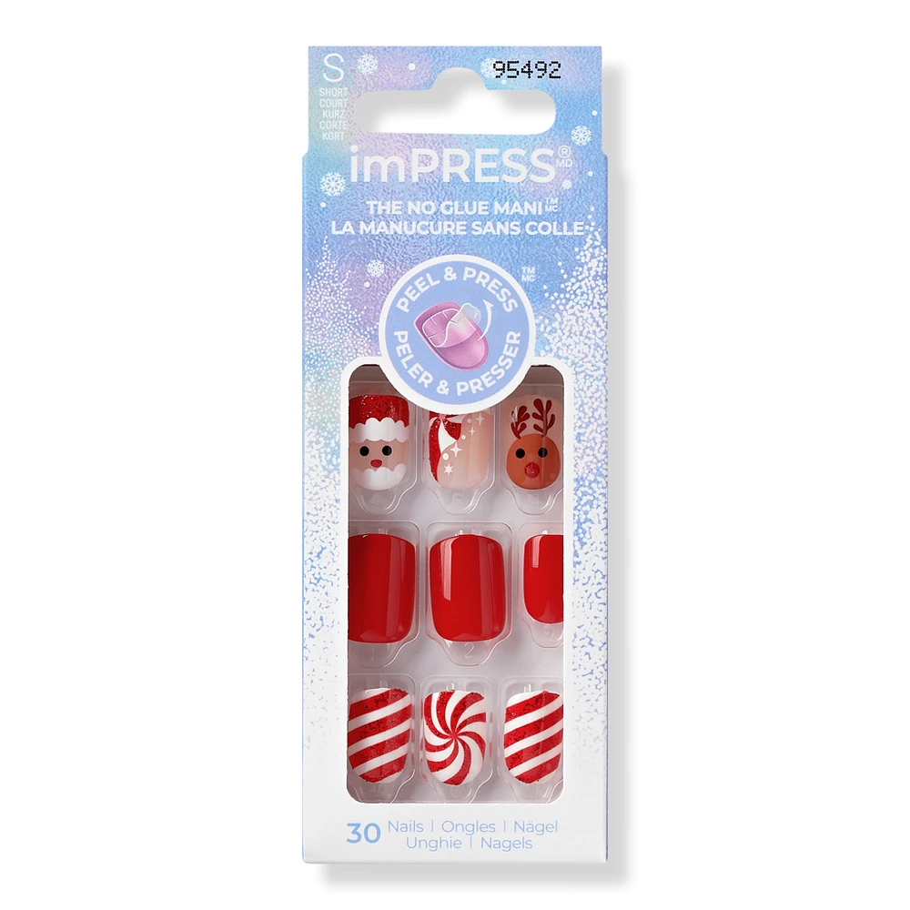 Kiss Ready To Jingle imPRESS Holiday Press-On Nails