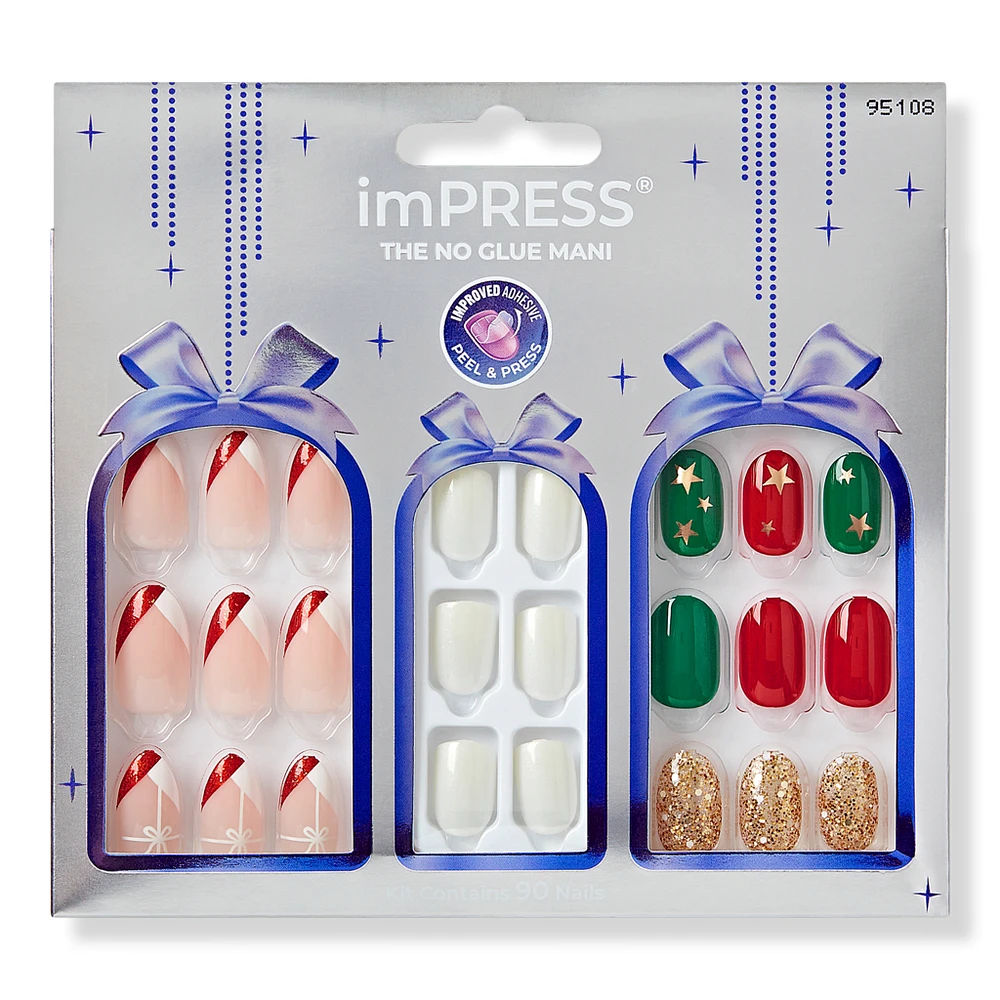 Kiss imPRESS Press-On Nails Limited Edition Holiday Gift Set