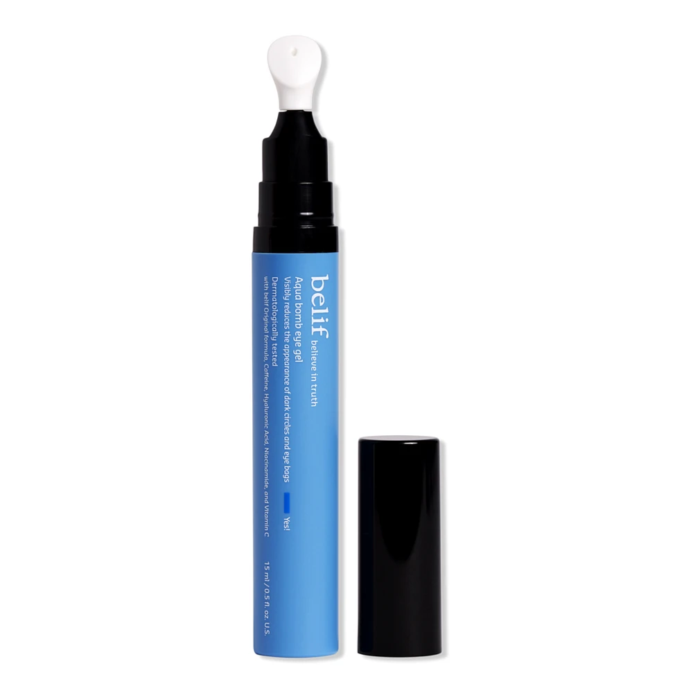 belif Aqua Bomb Depuffing Eye Gel with Caffeine + Hyaluronic Acid