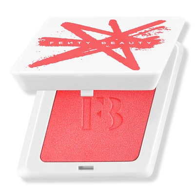 Fenty Cheeks Suede Waterproof Powder Blush - LOLLY POPPY