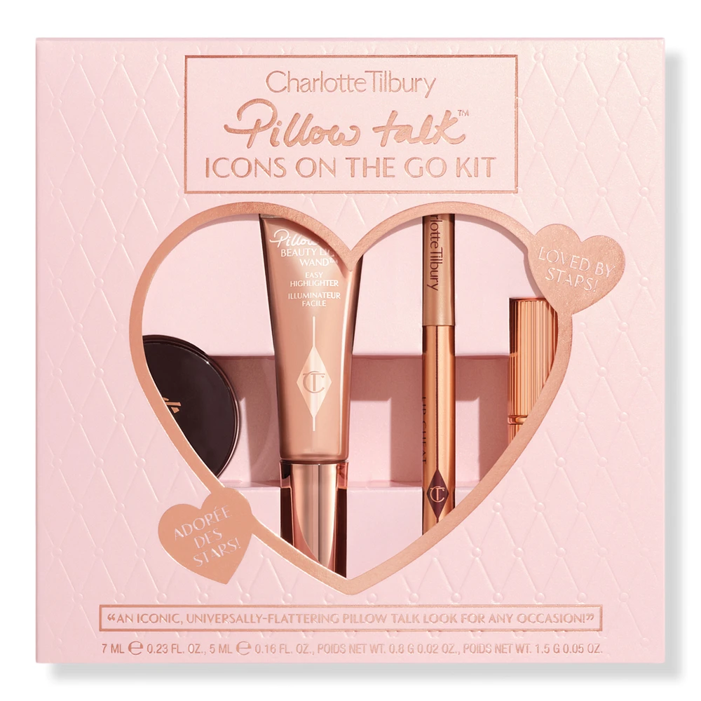 Charlotte Tilbury Pillow Talk Icons On The Go Kit