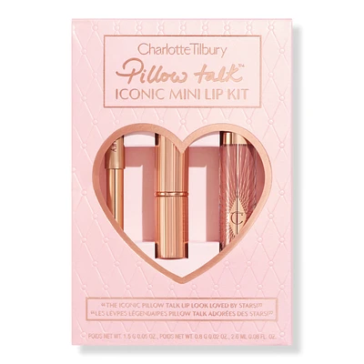 Charlotte Tilbury Pillow Talk Iconic Mini Lip Kit