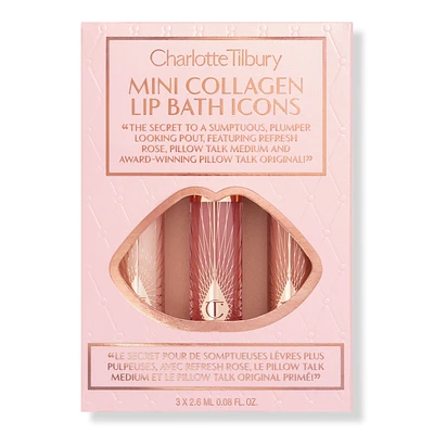 Charlotte Tilbury Mini Collagen Lip Bath Icons