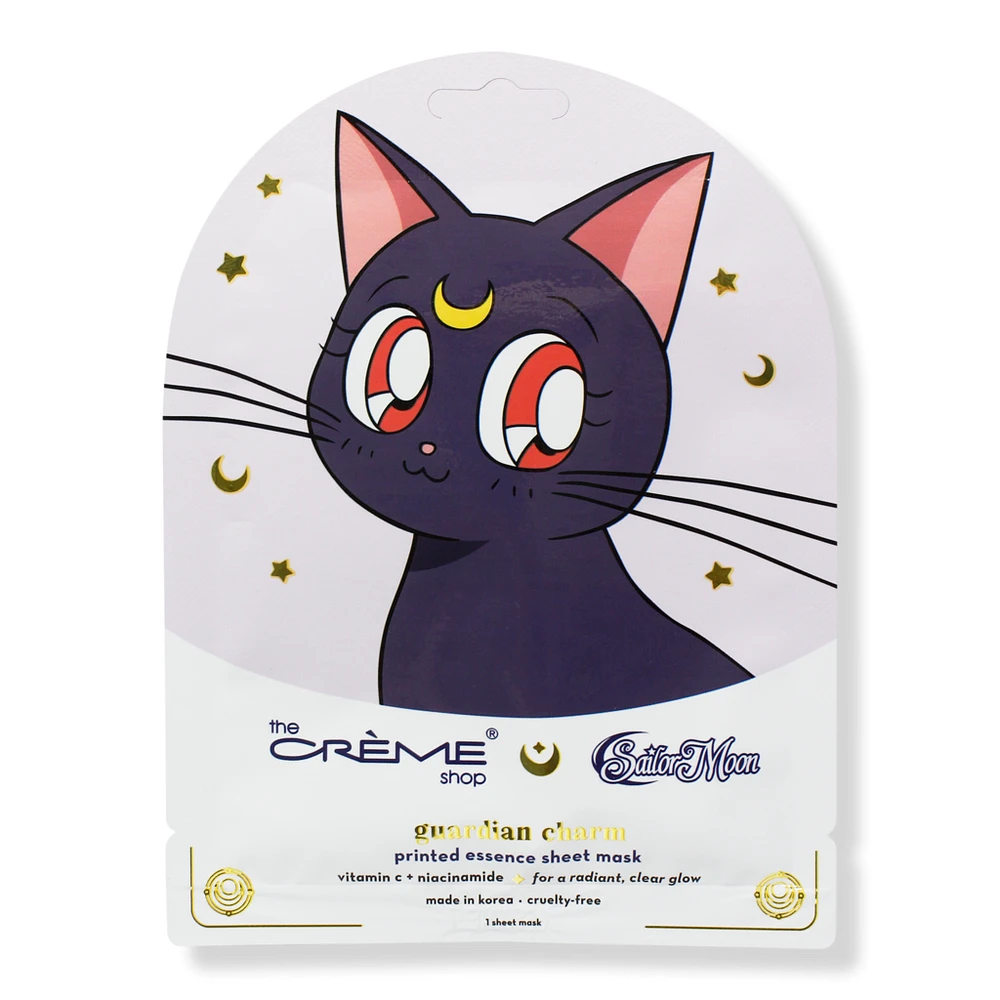 The Creme Shop Sailor Moon Luna Guardian Charm Sheet Mask