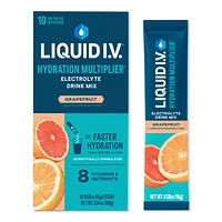 LIQUID I.V. Hydration Multiplier Electrolyte Drink Mix Grapefruit