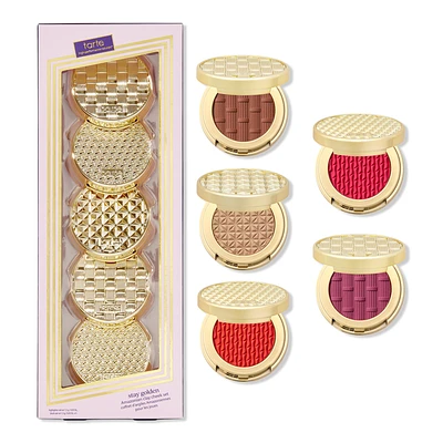 Tarte Stay Golden Amazonian Clay Cheek Set