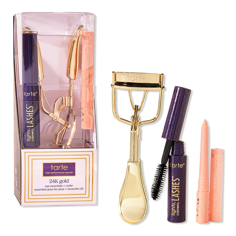 Tarte 24K Gold Eye Essentials + Curler