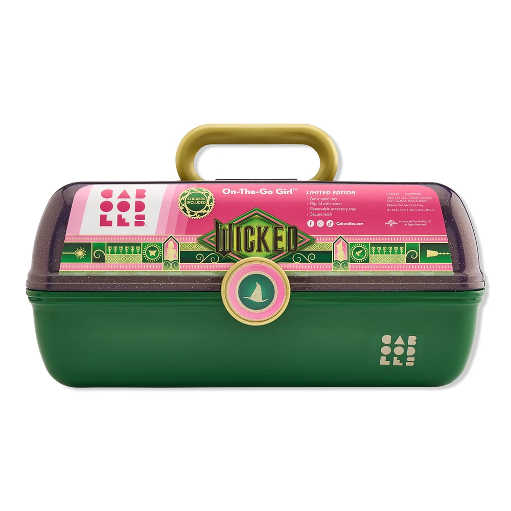 Caboodles On-The-Go Girl Case - Wicked Elphaba