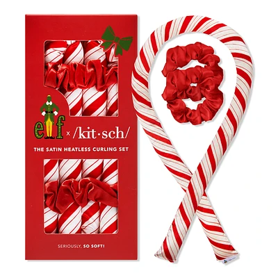 Elf x Kitsch Satin Heatless Curling Set