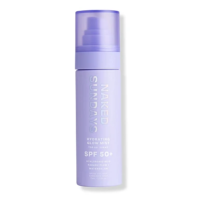 Naked Sundays Hydrating Glow Mist Top Up Spray SPF50+