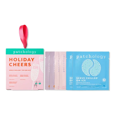 Patchology Holiday Cheers-Serve Chilled Eye Gel Kit