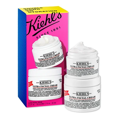 Kiehl's Since 1851 Double Down On Hydration Ultra Facial Cream Duo