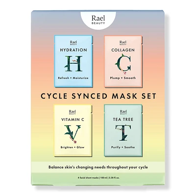 Rael Cycle Synched Facial Mask Kit