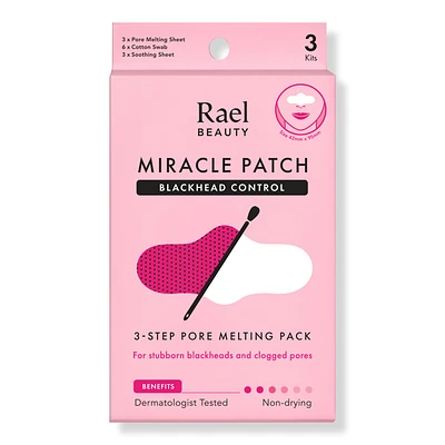 Rael Miracle Patch 3-Step Pore Melting Pack