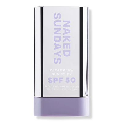 Naked Sundays Clear Glow Sun Stick SPF50