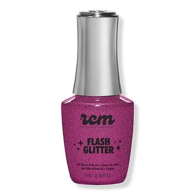 Flash Glitter Special Effect Gel Polish - Very Berry Mesmerizing