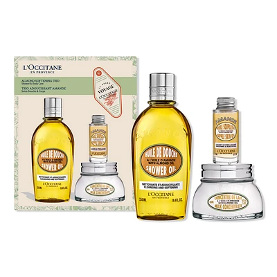 L'Occitane Almond Softening & Moisturizing Holiday Trio