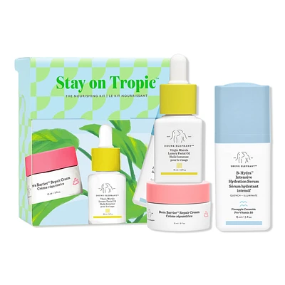 Drunk Elephant Stay On Tropic: The Nourishing Kit