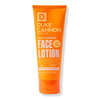 Duke Cannon Supply Co Daily Defense Face Lotion