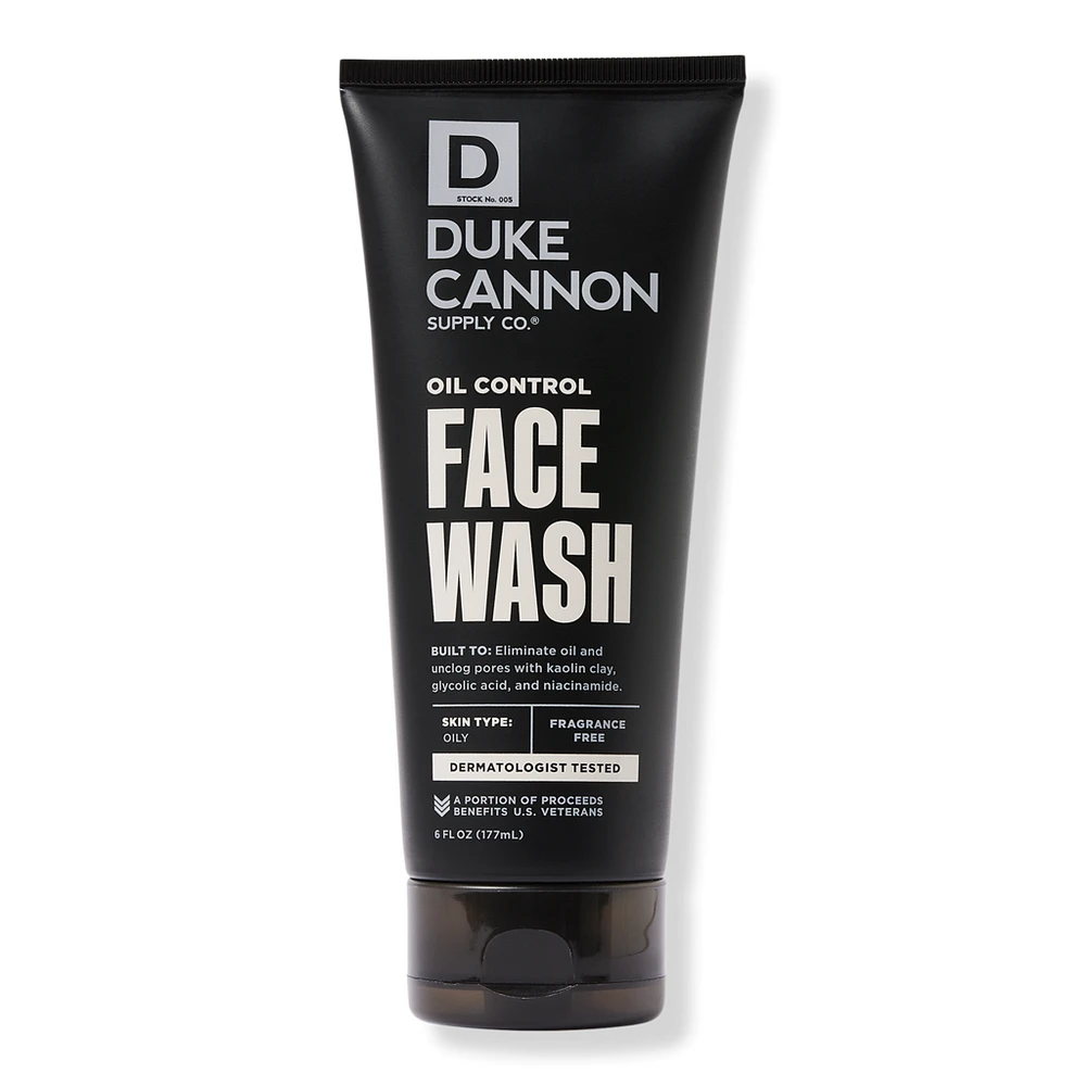 Duke Cannon Supply Co Oil Control Face Wash