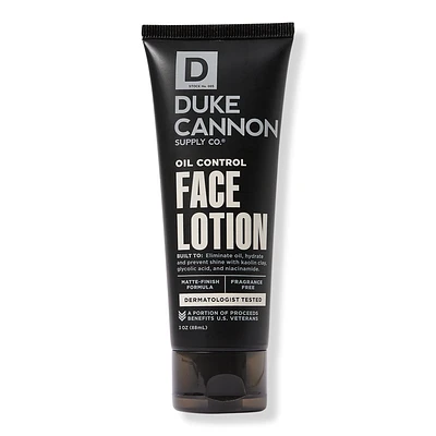 Duke Cannon Supply Co Oil Control Face Lotion