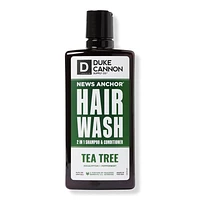 Duke Cannon Supply Co Tea Tree 2 in 1 Hair Wash